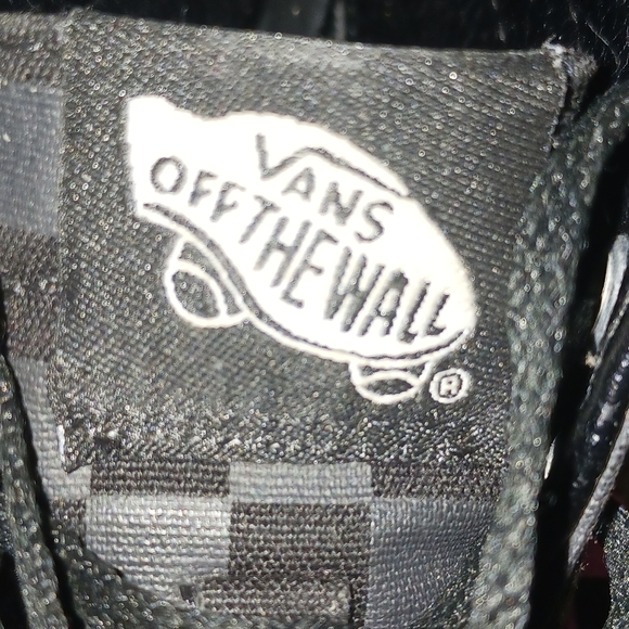 Vans Old Skool Sk8-Hi Zip Checkerboard Kids Size 2 - Picture 7 of 8
